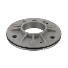 Pipe fitting decorative handrail column floor flange base